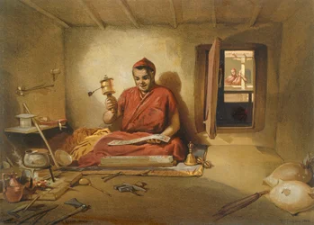 A Buddhist Monk, from 